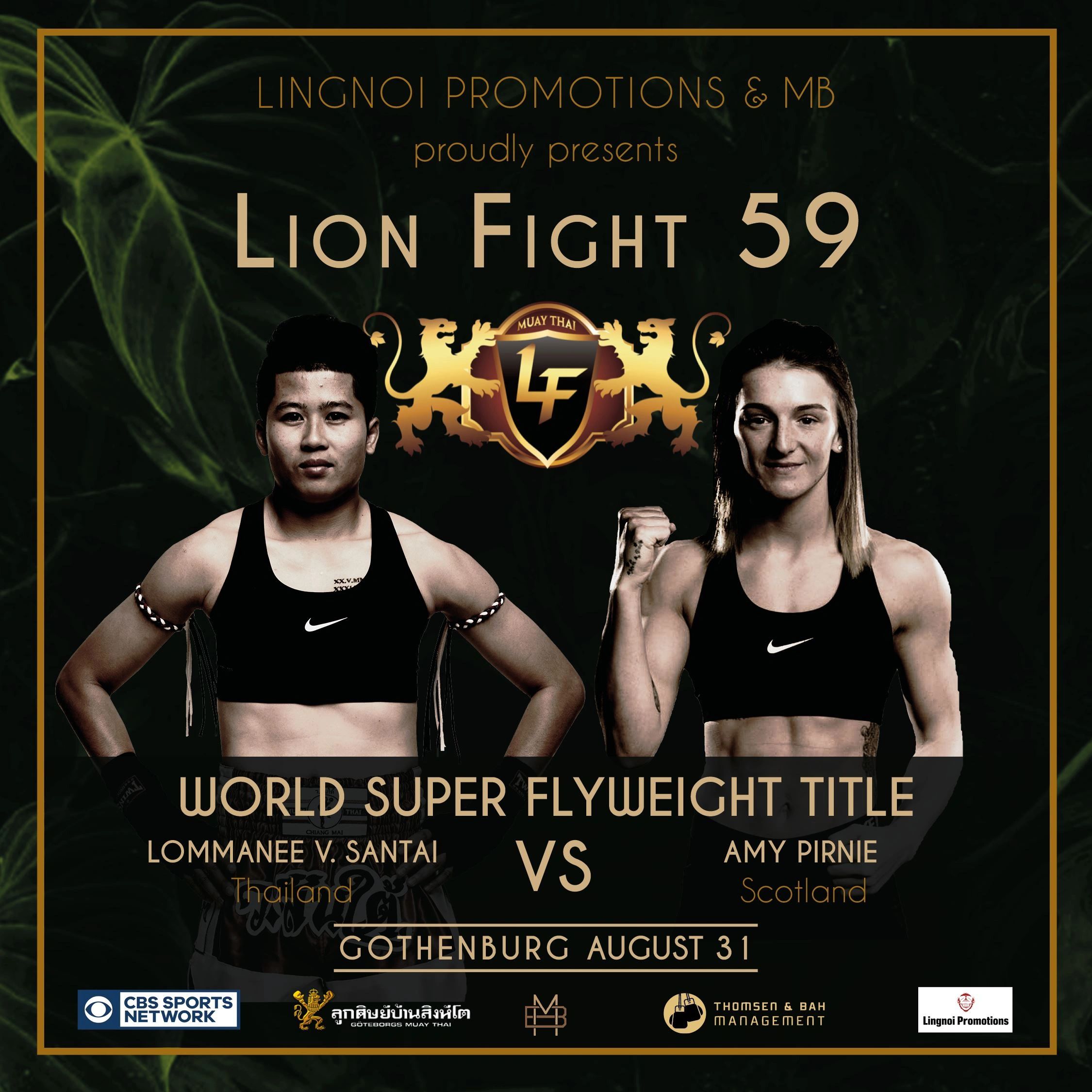 SWEDEN NEXT ON LION FIGHT EXPANSION JOURNEY